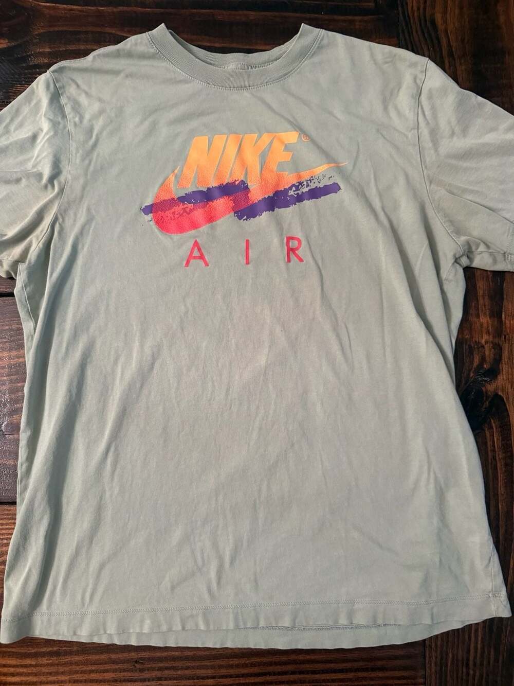 Nike Mens Crew Neck Short Sleeve Regular Fit Graphic T-Shirt - ,